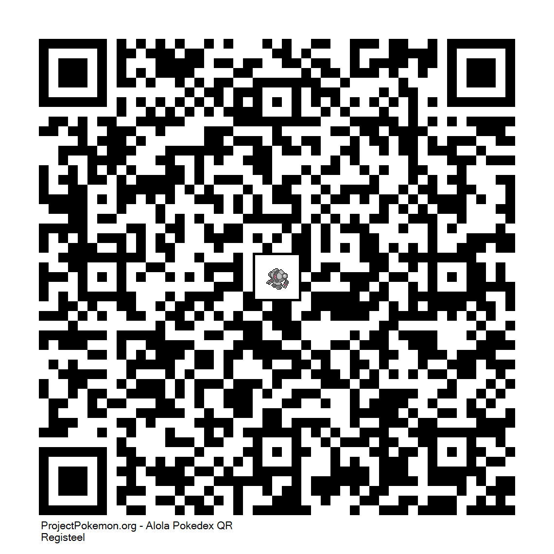 Cdigo QR de Registeel